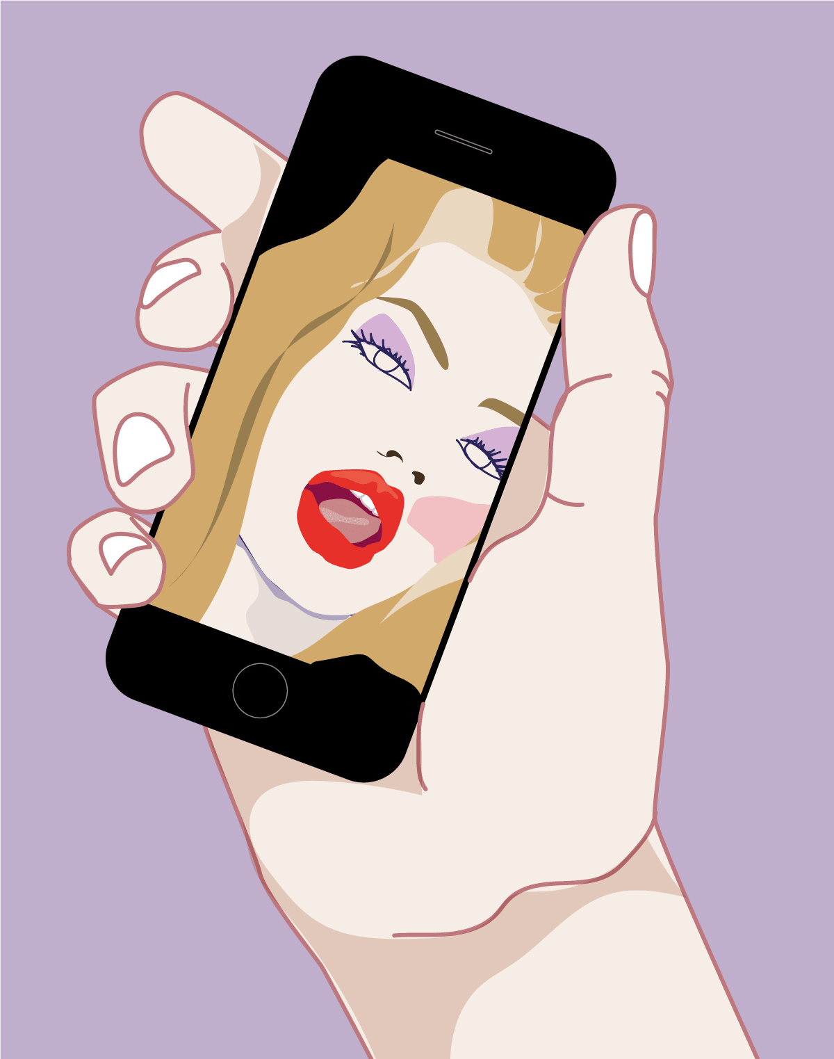 Porno auf dem Handy